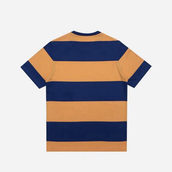 Fila Tričká Panske Oranžové / Námornícka Modrá - Striped S/S Vypredaj - Slovakia 81632-ZBJR